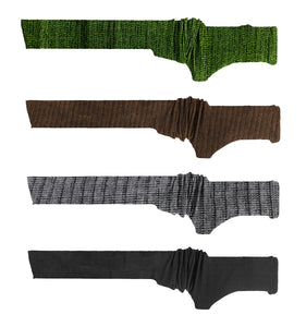 48" Gun Socks Silicone Anti Rust Thick Gun Sleeve 6 inch Knit Gun Socks with Drawstring Closure Bulk Pack for Long Guns Tactical