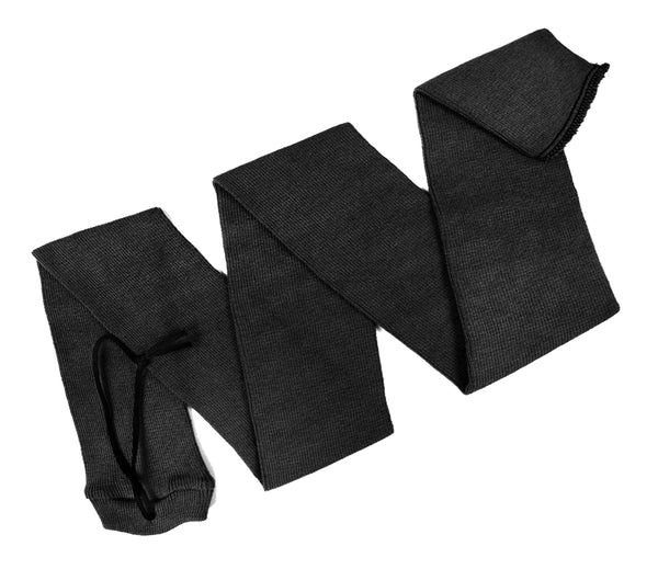 5 Pack Gun Socks for Rifles with Scope, Silicone-Treated Knit Rifle Gun Sock Gun Sleeve for Storage, Anti-Rust, Drawstring Closure, Mixed Color
