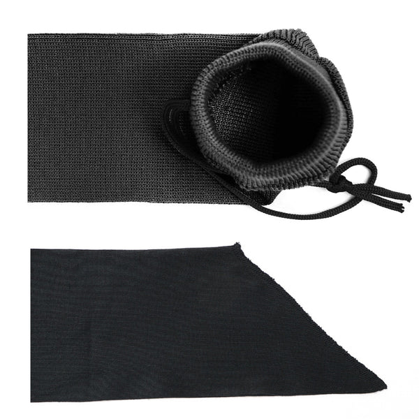 Silicone Treated Gun Sock for Rifles/Shotguns, Black 54" x 4", Large Rifle Case Gun Bag Gun Case for Rifles with Scopes