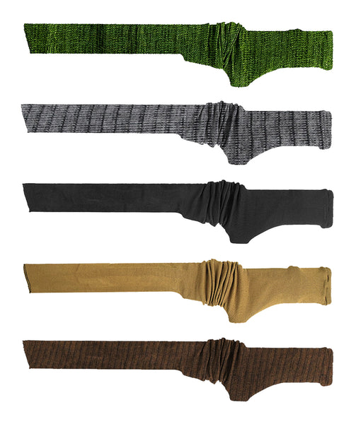 54” Silicone-Treated Gun Socks for Rifles, 6" Extra Wide - Fit Scopes, Pistol Grips & Tactical Accessories