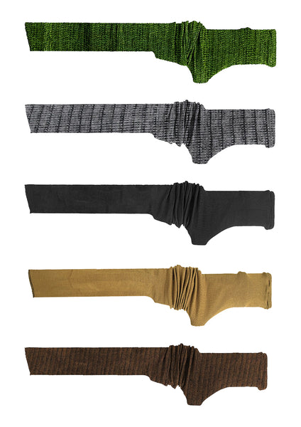 Silicone-Treated Gun Socks for Rifles, 6" Extra Wide - Fit Scopes, Pistol Grips & Tactical Accessories, 48” x 6”
