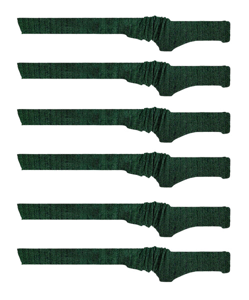 Gun Socks for Rifles and Shotguns,54 Inch Dark Green Silicone Treated Drawstring Closure for Hunting Dust-proof Anti-rust Moisture-proof