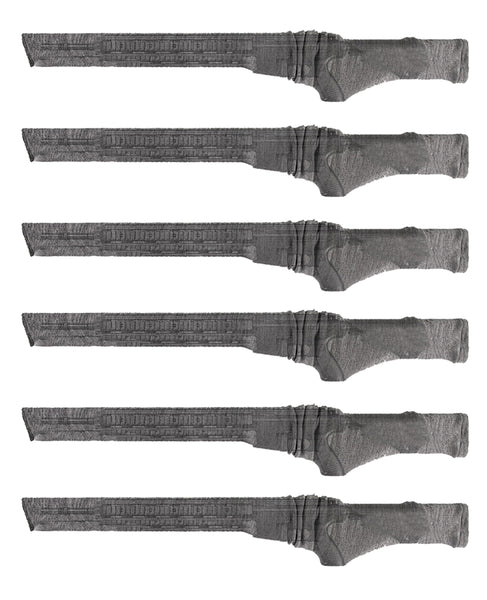 6-Pack Extra-Thick Gun Socks for Rifles and Shotguns, Silicone-Treated Gun Sock, 54” Knit Rifle Sock Gun Sleeve for Storage