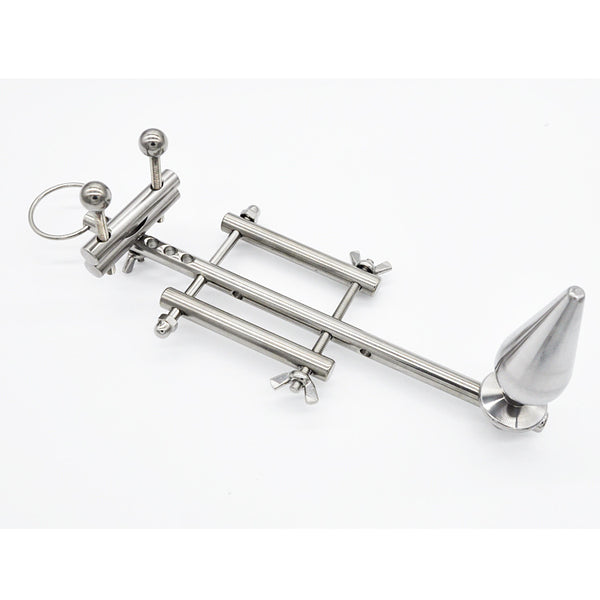 Stainless steel stretcher Testicular Separator / CBT Clamp / BDSM / Testicular Press / Ballcrusher / Fetish