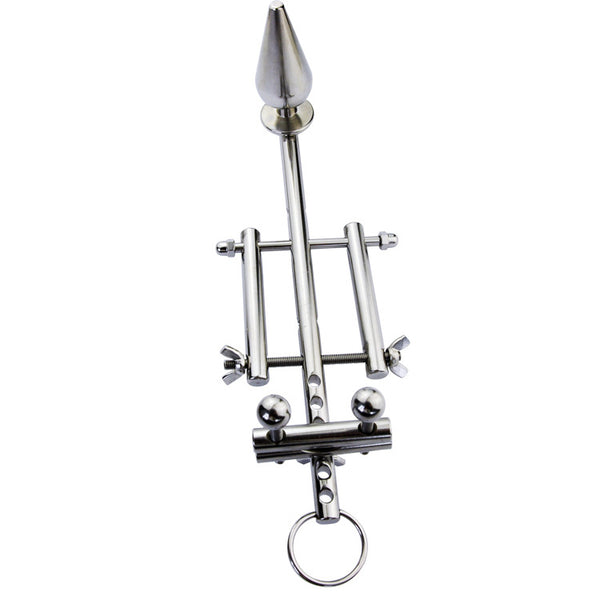 Stainless steel stretcher Testicular Separator / CBT Clamp / BDSM / Testicular Press / Ballcrusher / Fetish