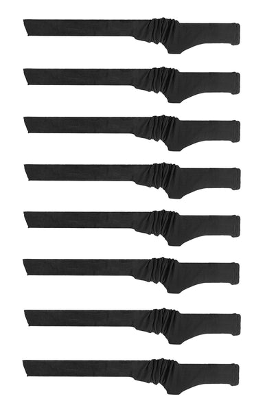 Silicone Treated Gun Sock for Rifles/Shotguns, Black 54" x 4", Large Rifle Case Gun Bag Gun Case for Rifles with Scopes