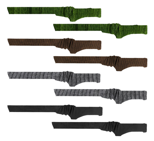 54" Gun Socks Silicone Anti Rust Thick Gun Sleeve 4 inch Knit Gun Socks with Drawstring Closure Bulk Pack for Long Guns Tactical