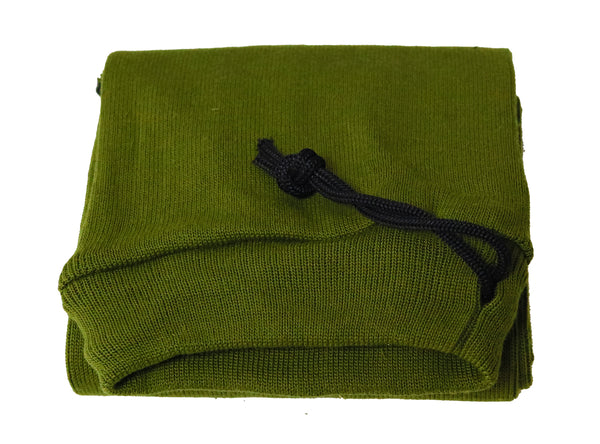 54 Inches Knit Gun Sock for Rifle and Shotguns,Greens Anti-Rust, Silicone Treated, Drawstring Closure