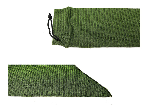 Gun Socks for Rifles and Shotguns Mixed Color 54 inch Silicone-Treated Knit Rifle Gun Sock Gun Sleeve for Storage, Anti-Rust, Drawstring Closure
