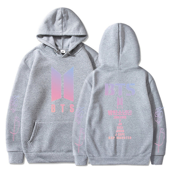 K-pop Hoodie Teen Pullover Fashion Casual Hoodie Men's and Women's Hoodie