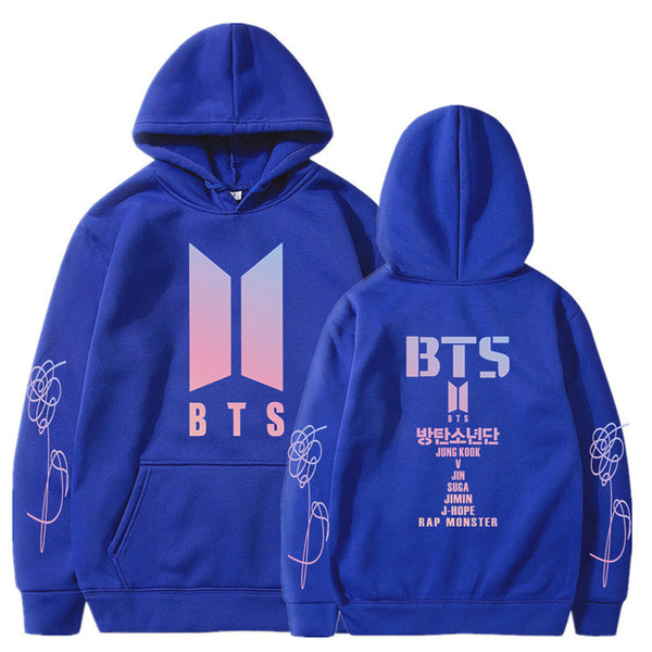 K-pop Hoodie Teen Pullover Fashion Casual Hoodie Men's and Women's Hoodie