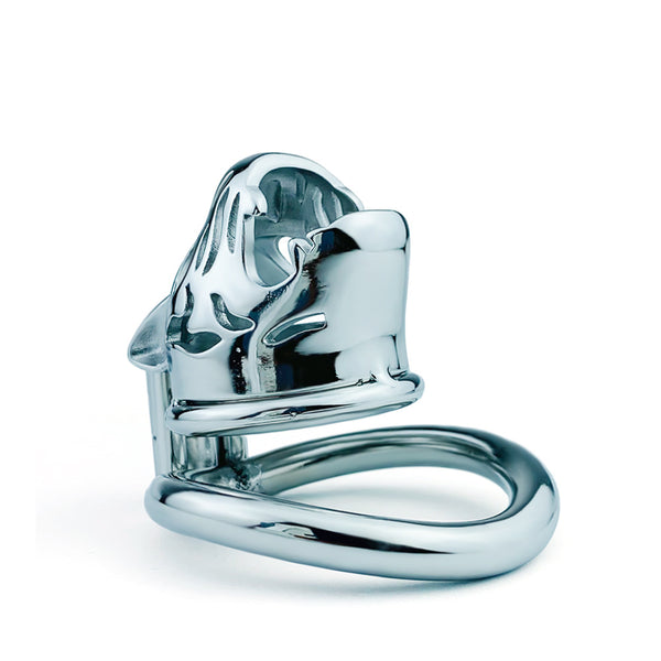 Spiked Cock Cage Male Chastity Device BDSM Stimulate Screw Sissy Penis Ring