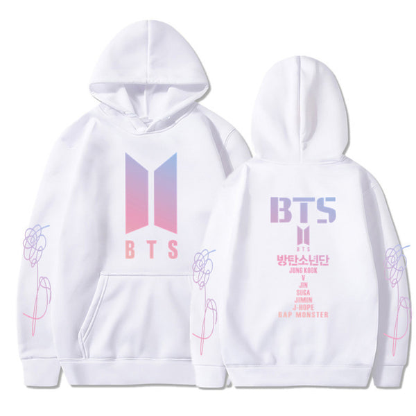 K-pop Hoodie Teen Pullover Fashion Casual Hoodie Men's and Women's Hoodie