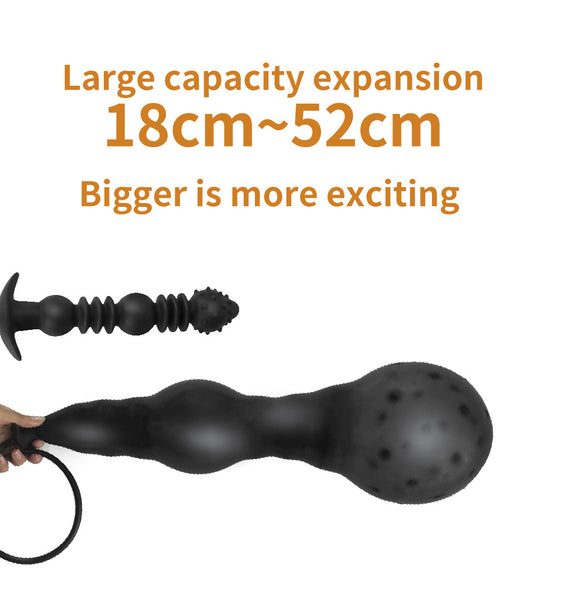 Inflatable Anal Dilator Plug. Huge Butt Dildo Vagina Anus Expansion Prostate Massage Ass Dilator Sex Adult Toys Gay Mature Fetish Silicone