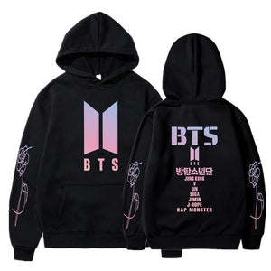 K-pop Hoodie Teen Pullover Fashion Casual Hoodie Men's and Women's Hoodie