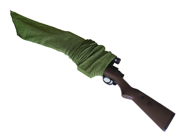 6 Mixed-color 54” Silicone-Treated Gun Socks for Rifles and Shotguns,Anti-rust Tactical Accessories Drawstring Closure