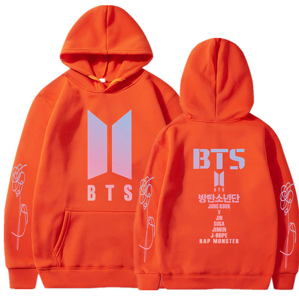 K-pop Hoodie Teen Pullover Fashion Casual Hoodie Men's and Women's Hoodie