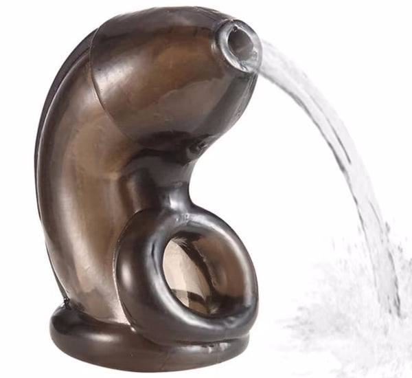 Silicone Male Chastity Cock Cage