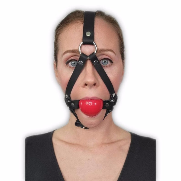 Harness Gag - Silicone ball - Mature