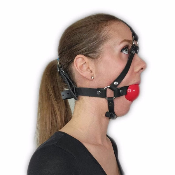 Harness Gag - Silicone ball - Mature