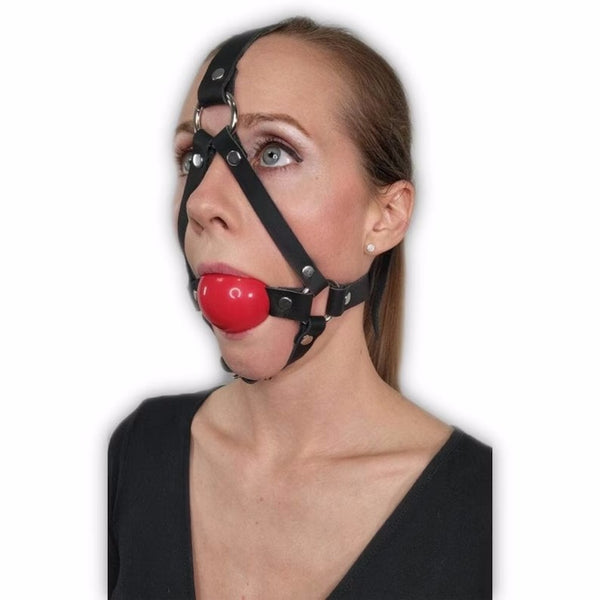 Harness Gag - Silicone ball - Mature