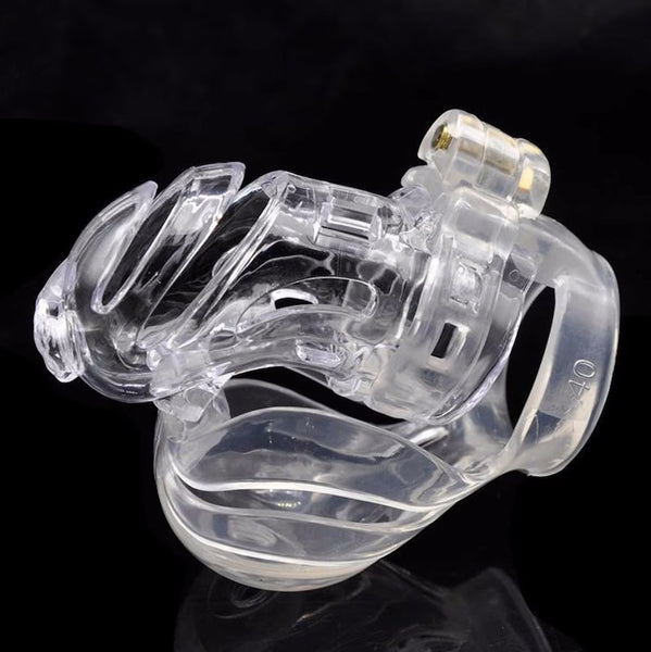 Electric shock chastity lock/ independent 3D design male electric shock chastity device breathable chastity cage chastity lock