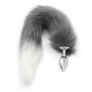 Wild Fox Tail Anal Sex Toy, Butt Anal Plug Adult Cosplay Sex Toy