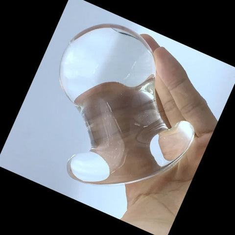 Super Big Anal Butt Plug,Glass Dildo,Adult Sex Toy,Lesbian Sex Game,Anal Prostate Massage,Fetish Sex Game,Glass Dildo For Male