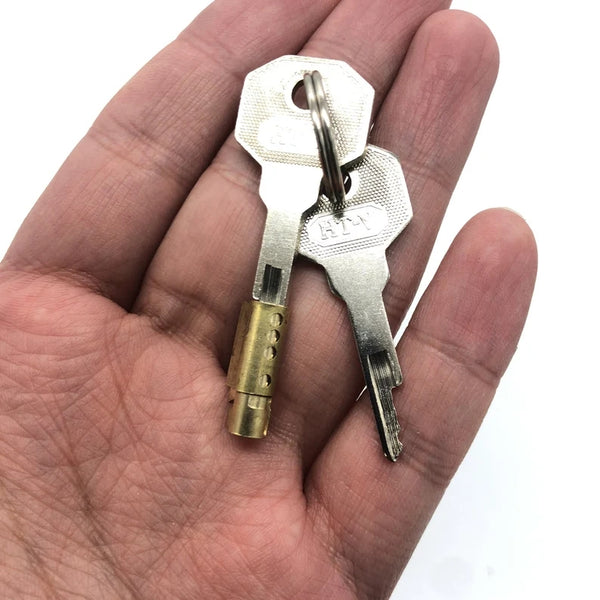 Copper Stealth Lock Male Chastity Cock Cage Accessories Lock Keys for Chastity and Other Devices