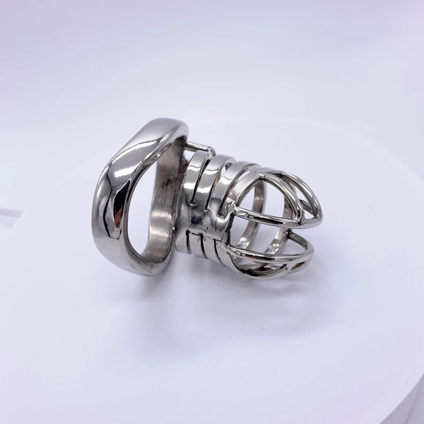 Male Stainless Steel Chastity Device Lock Penis Cage