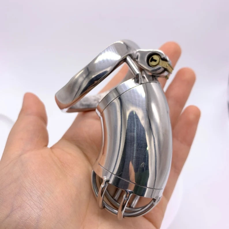 Male Long Chastity Device with Stealth New Lock