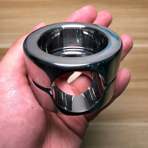 Metal Scrotum Pendant Ball Stretchers Testis Weight Ring Penis ball weight