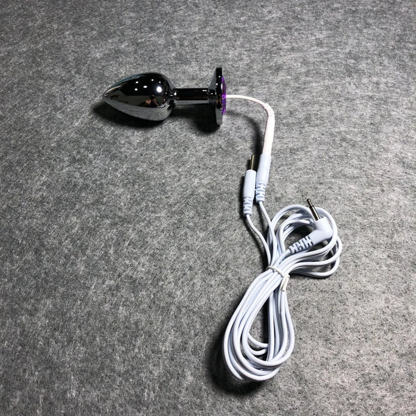 Electric Shock E Stim Kit Catheter Urethral Sound and Anal Plug Electrosex Toy Gear