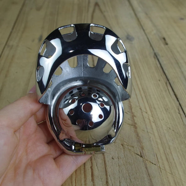 Male Chastity Device Stainless Steel Short Cock Penis Cage For Male Relief Toy