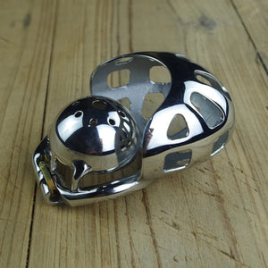 Male Chastity Device Stainless Steel Short Cock Penis Cage For Male Relief Toy