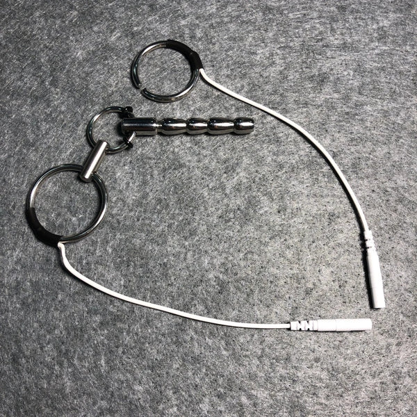 Electric Shock E Stim Kit Catheter Urethral Sound and Anal Plug Electrosex Toy Gear