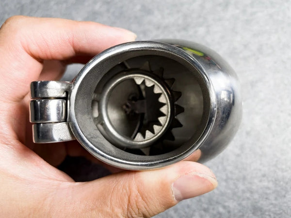Stainless Steel Male Egg-Type Fully Restraint Chastity Device Cage Bondage
