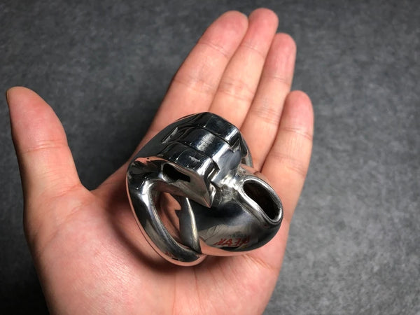 Pleasurable Stainless Steel Male Chastity Device,Short Small Cock Cage