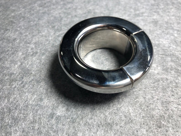 Metal Scrotum Stretcher Fashion Magnetize Stainless Steel Magnetic Ball Stretchers Penis & Cock Ring