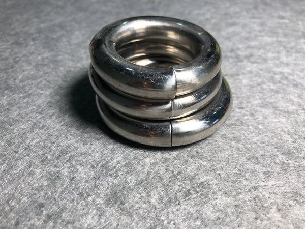 Bondage Stainless Steel Heavy Duty Magnetic Ball Scrotum Stretcher Delay Ejaculation For Men-gifts Testicle Stretcher