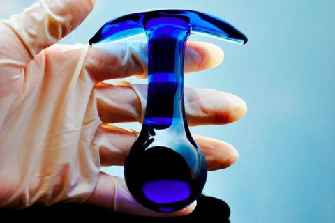 Glass Sex Toys BDSM Anal Plugs BDSM Anal Toy Buttplugs Glass Butt Plug