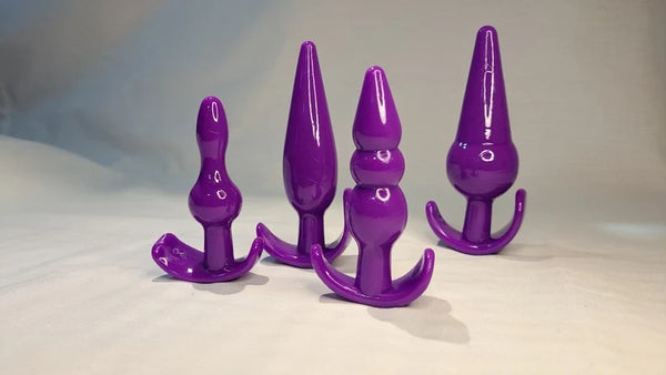 Silicone Anal Plugs 4pcs