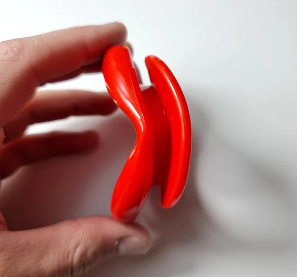 Silicone Lips Gag, Red Lips Gag, Lips Gag with hole, Fetish Gag, Kink Gag, BDSM Gag, Open Mouth Gag, Mouth Gag, O-ring gag, Submissive toys 3pcs