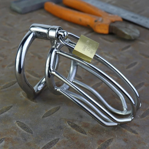 Male Chastity Device,Men Cock Cage,chastitycage Male,Stainless Steel Penis Lock