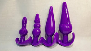 Silicone Anal Plugs 4pcs