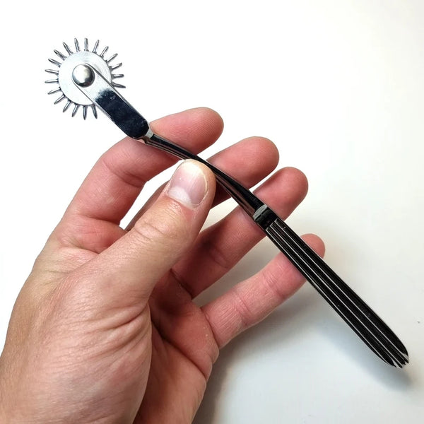 Wartenberg Pinwheel, Medical Play, Sensation Play, Mature BDSM Fetish Gear, Wartenberg Wheel, BDSM Sex Toy, Spiky Pin Wheel, Teasing Sex Toy