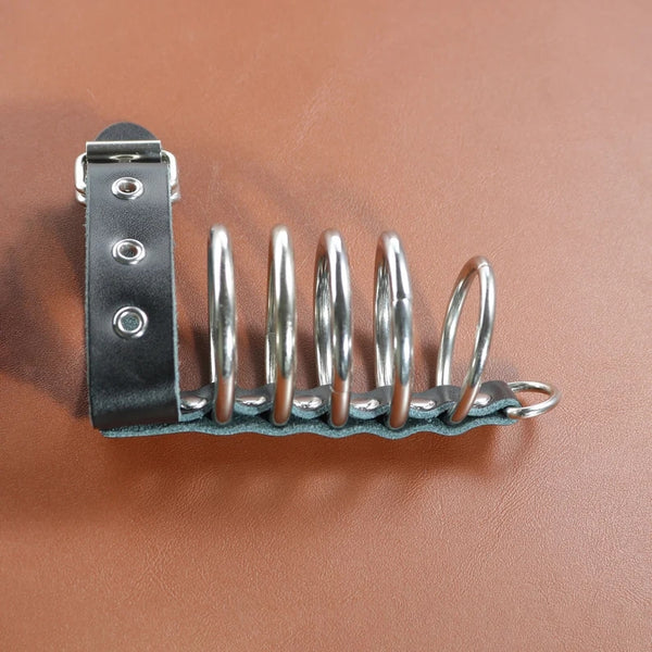 Lock 5 Hell Gates with Leather Cock Straps