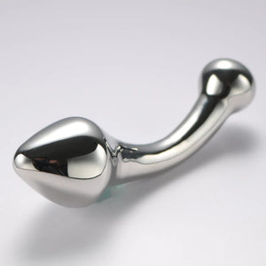 Stainless Steel Dildo for G-spot stimulation /ANAL Beads training for beginner