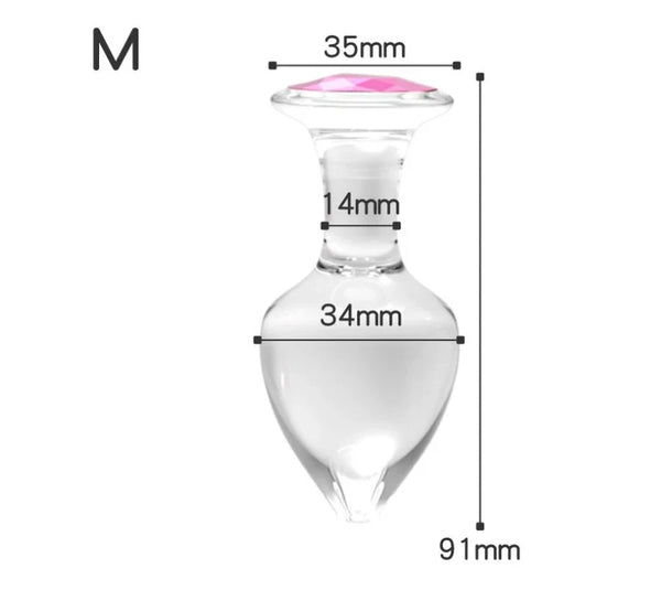 Crystal Anal Plug Sex Toys Adult Games Dildos Bdsm Plug Love Exotic Toys