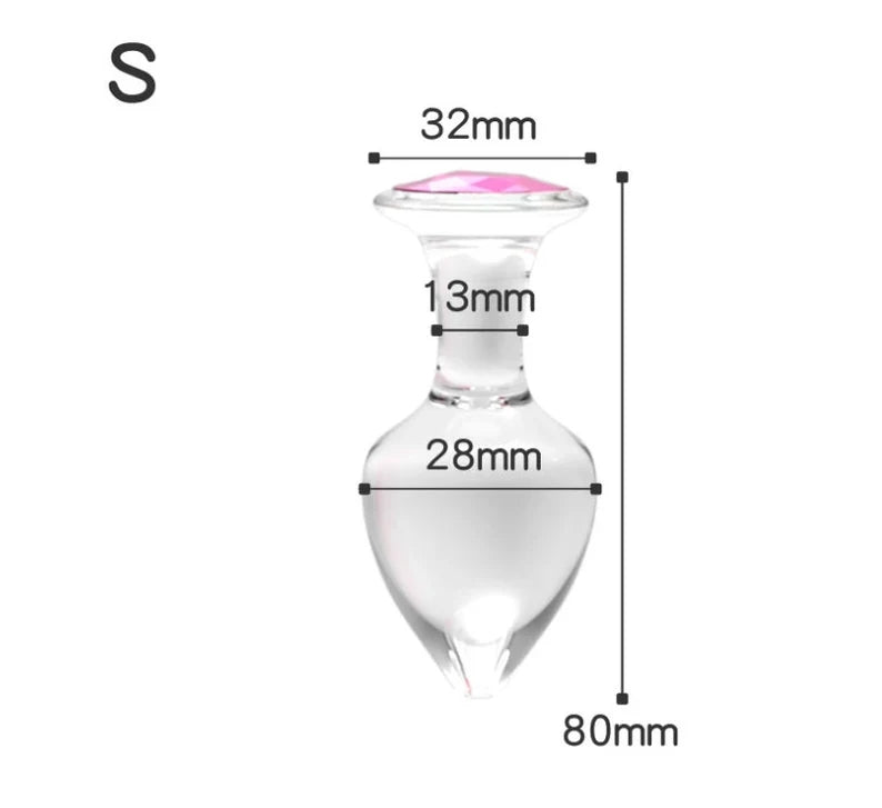 Crystal Anal Plug Sex Toys Adult Games Dildos Bdsm Plug Love Exotic Toys